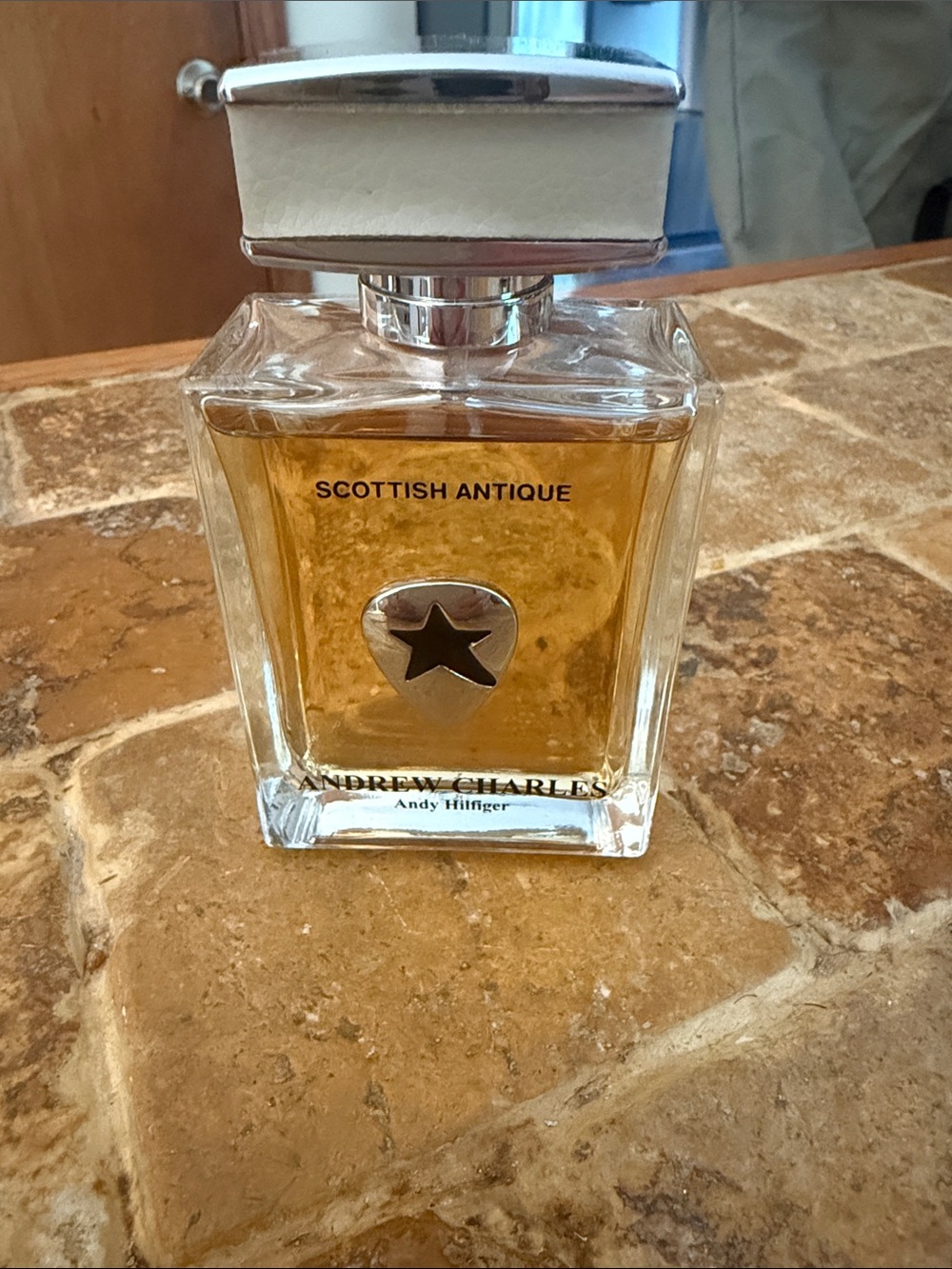 Scottish Antique Andrew Charles Fragrance - Amber Bottle